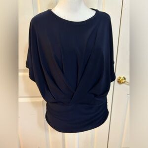 Vince Camuto navy blouse, Large
